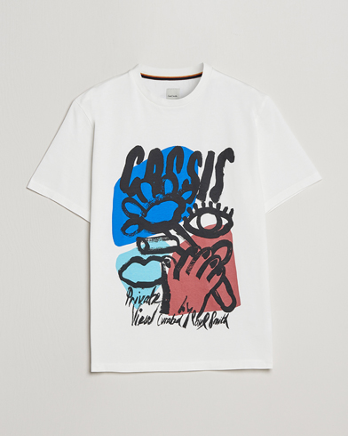 Herren | Paul Smith | Paul Smith | Cassis Print T-Shirt White