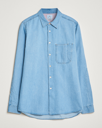 Herren | Jeanshemden | PS Paul Smith | Regular Fit Denim Shirt Light Blue