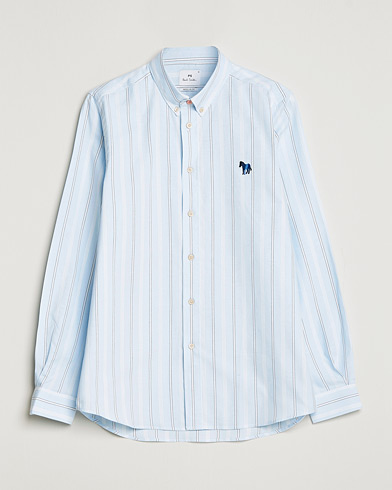 Herren | PS Paul Smith | PS Paul Smith | Cotton Regular Fit Shirt Blue