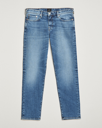 Herren | Paul Smith | PS Paul Smith | Taped Fit Organic Cotton Jeans Mid Blue