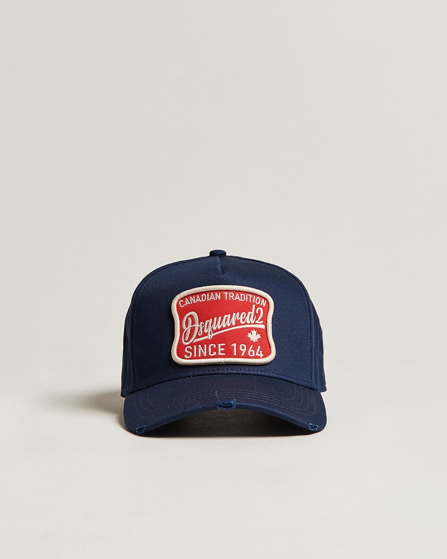 Herren | | Dsquared2 | Canadian Tradition Baseball Cap Navy