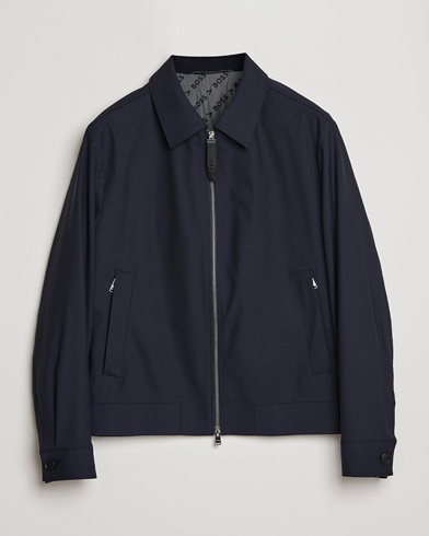 Herren | Stilvolle Jacken | BOSS BLACK | Hanry Wing Jacket Dark Blue