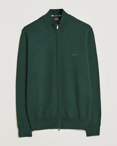 Herren |  | BOSS BLACK | Palano Knitted Full-Zip Open Green