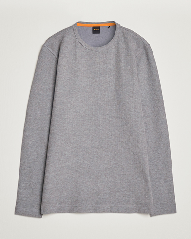 Herren | BOSS ORANGE | BOSS ORANGE | Tempesto Sweater Light Grey