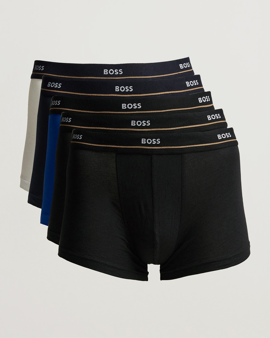 Herren | | BOSS BLACK | 5-Pack Trunk Boxer Black/Navy/Blue/White