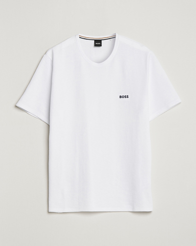 Herren |  | BOSS BLACK | Waffle Logo Crew Neck T-Shirt Open White