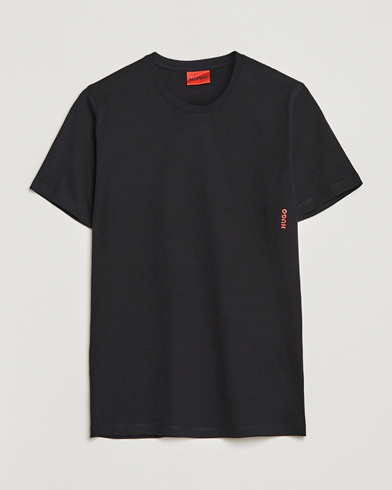 Herren | Kurzarm T-Shirt | HUGO | 2-Pack Logo Crew Neck T-Shirt Black