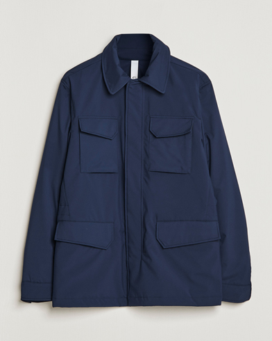 Herren | Minimalistische Jacken | Slowear | Nylon Field Jacket Navy