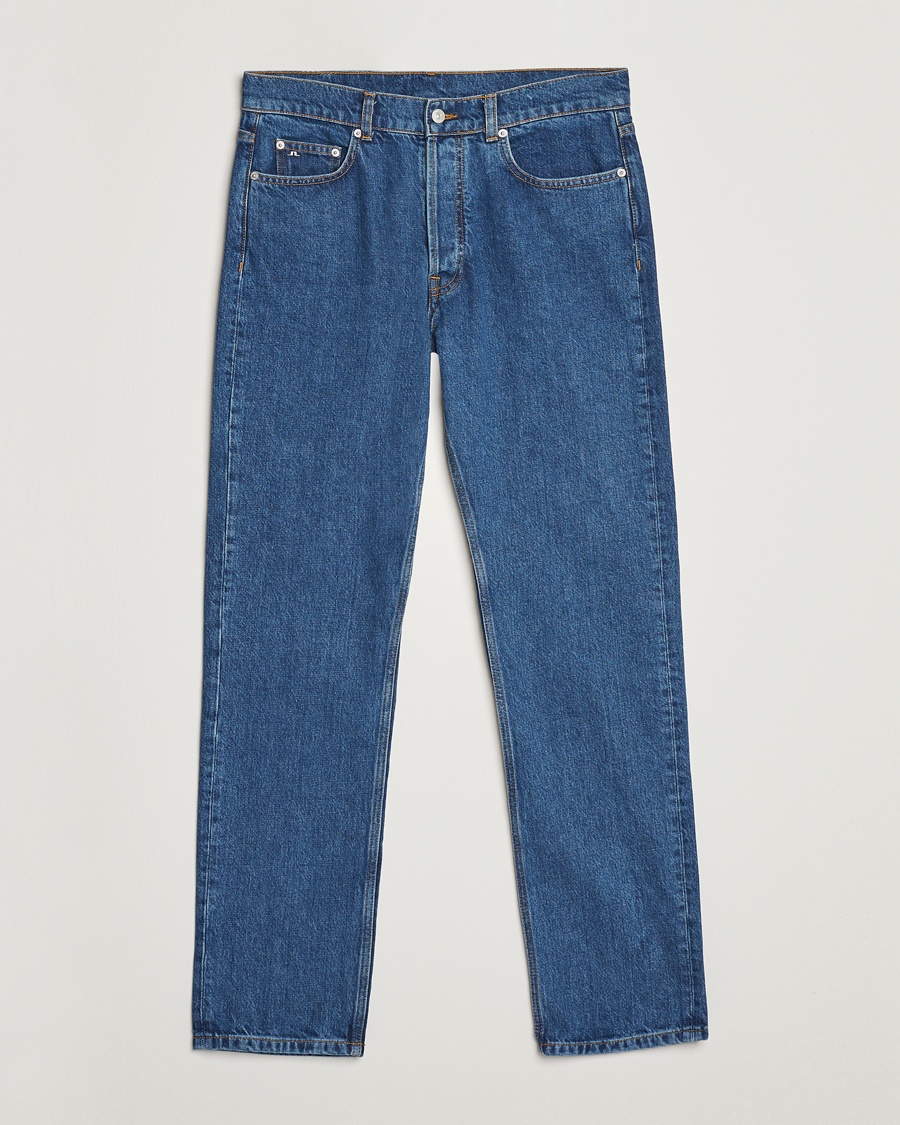 Herren | | J.Lindeberg | Cody Flat Indigo Regular Jeans Mid Blue