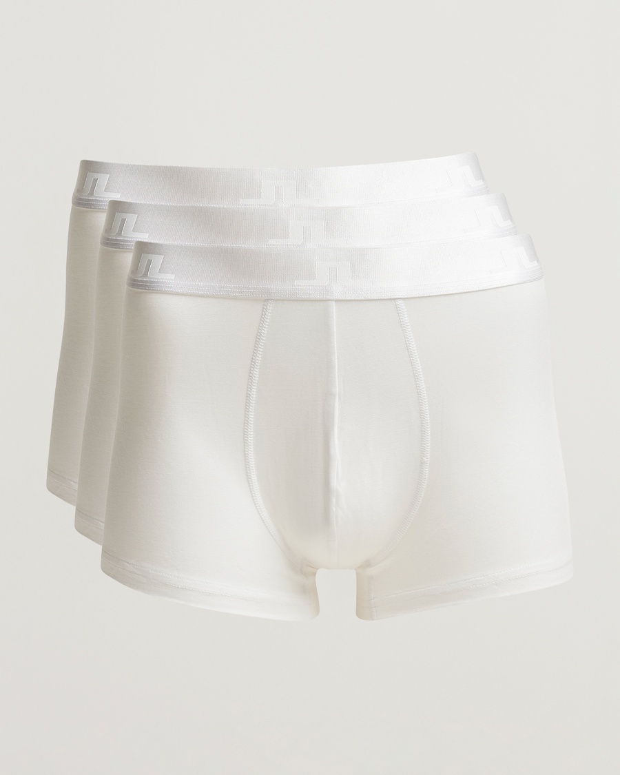 Herren | | J.Lindeberg | 3-pack Bridge Lyocell Boxer White