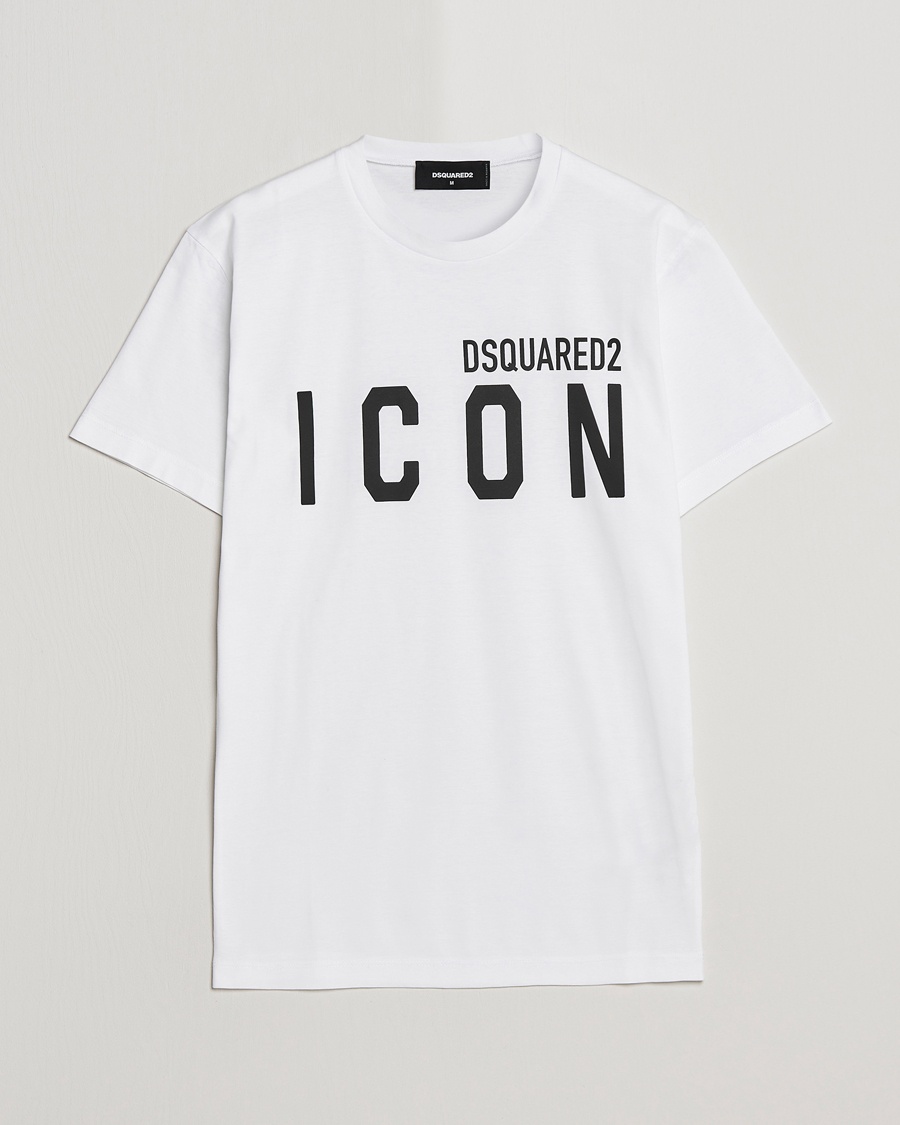 Herren | | Dsquared2 | Icon Logo Tee White