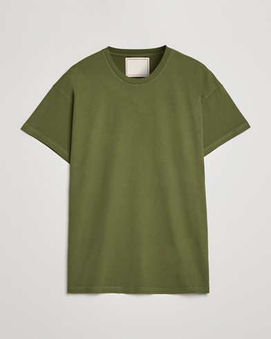 Herren | Jeanerica | Jeanerica | Marcel Crew Neck T-Shirt Army Green