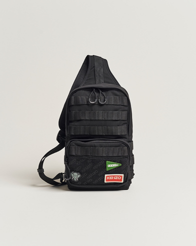 Herren |  | KENZO | One Shoulder Backpack Black