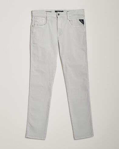 Herren |  | Replay | Anbass Hyperflex X.Lite 5-Pocket Pants Chaulk Grey