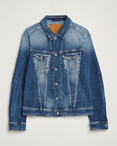 Herren |  | Replay | Vintage 5 Year Wash Denim Jacket Medium Blue