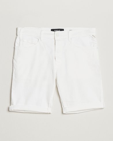 Herren |  | Replay | RBJ901 Super Stretch Jeans Shorts White