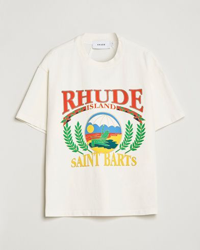 Herren | Rhude | Rhude | Beach Chair T-Shirt White