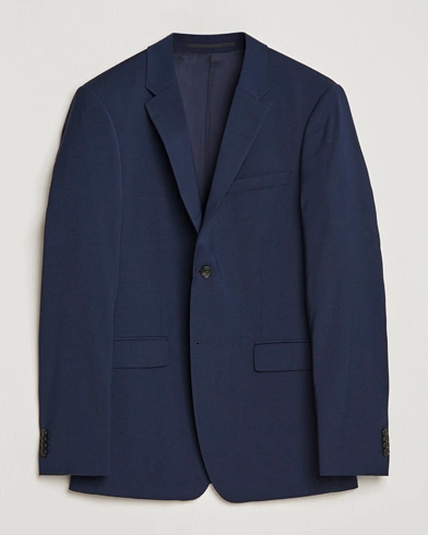 Herren |  | Tiger of Sweden | Jerretts Wool Travel Suit Blazer Royal Blue