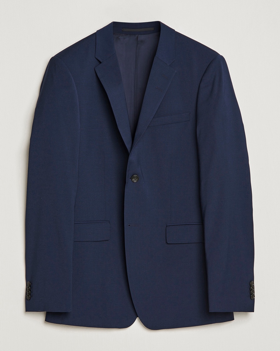 Herren | Tiger of Sweden | Tiger of Sweden | Jerretts Wool Travel Suit Blazer Royal Blue