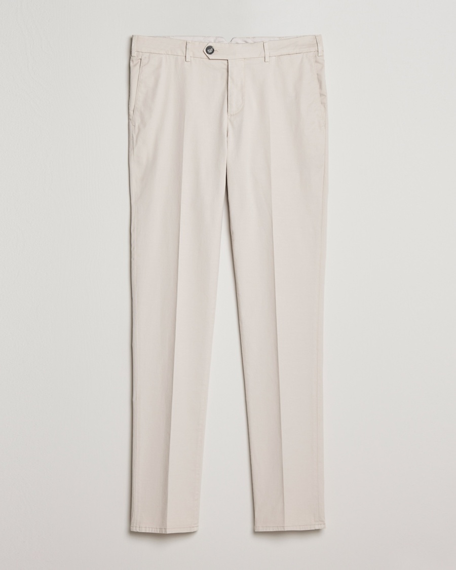 Herren | | Brunello Cucinelli | Slim Fit Cotton Chinos Off White