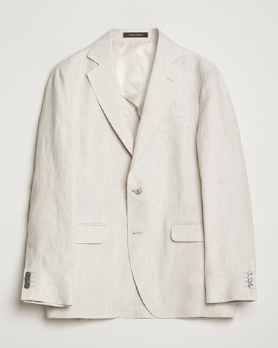 Herren | Kleidung | Oscar Jacobson | Ferry Soft Linen Blazer Off White