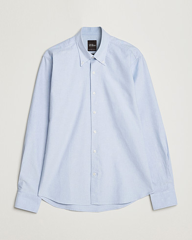 Herren | Oxfordhemden | Oscar Jacobson | Regular Fit Button Down Oxford Shirt Light Blue