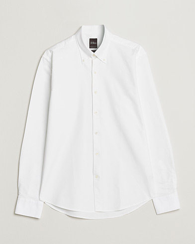 Herren |  | Oscar Jacobson | Regular Fit Button Down Oxford Shirt White