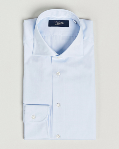 Herren | Businesshemden | Kamakura Shirts | Slim Fit Broadcloth Shirt Light Blue