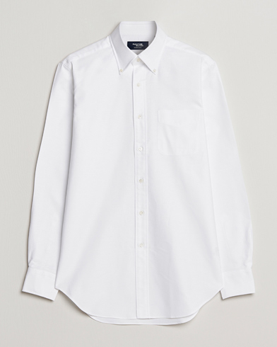 Herren | Freizeithemden | Kamakura Shirts | Slim Fit Oxford BD Shirt White