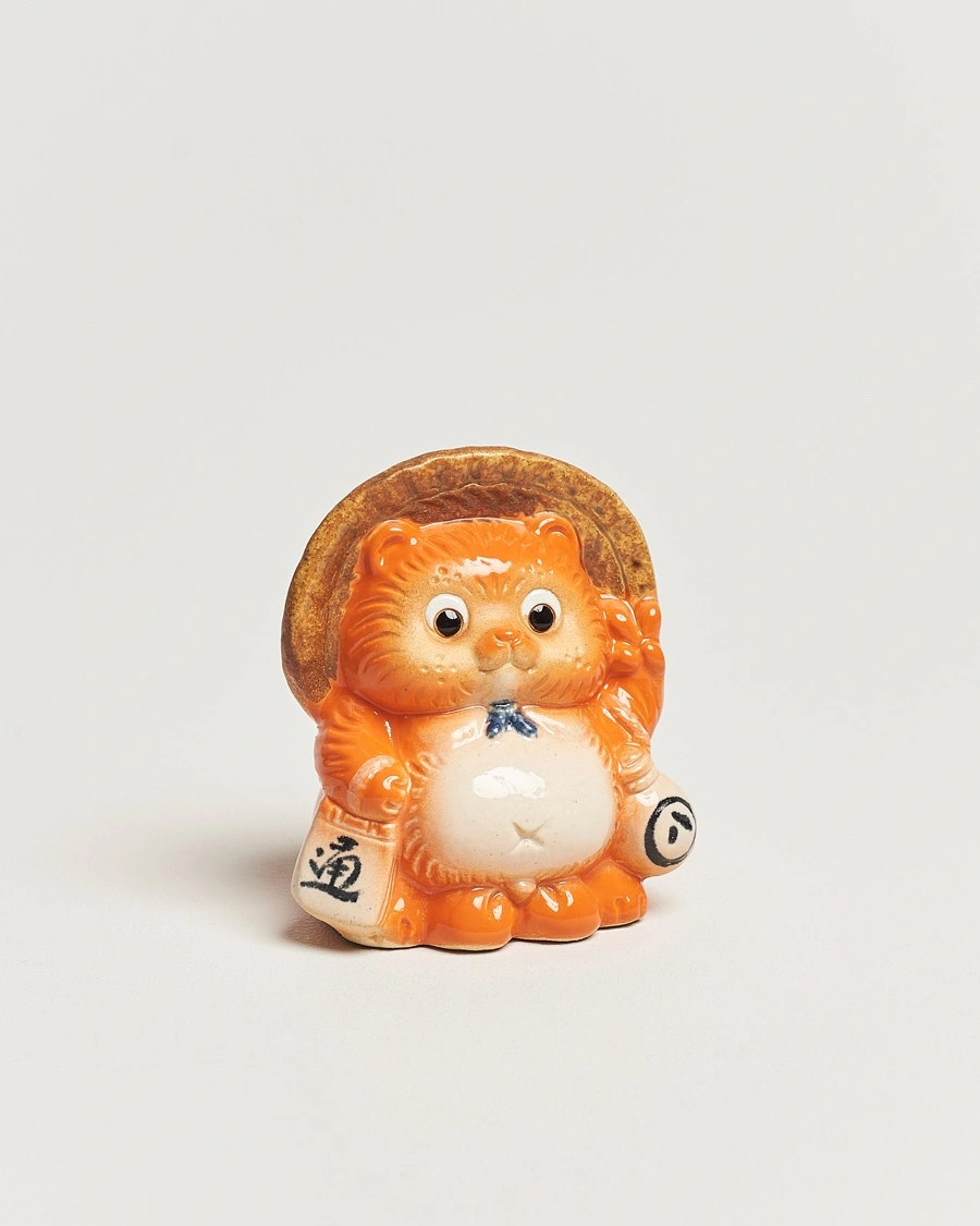 Herren | Japanese Department | Beams Japan | Fortune Racoon Piggy Bank Orange