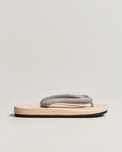 Herren | Beams Japan | Beams Japan | Wooden Geta Sandals Light Grey