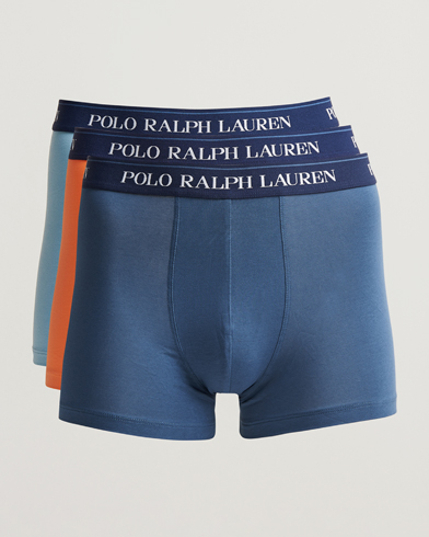 Herren | Slips | Polo Ralph Lauren | 3-Pack Trunk Blue/Orange/Steel Blue