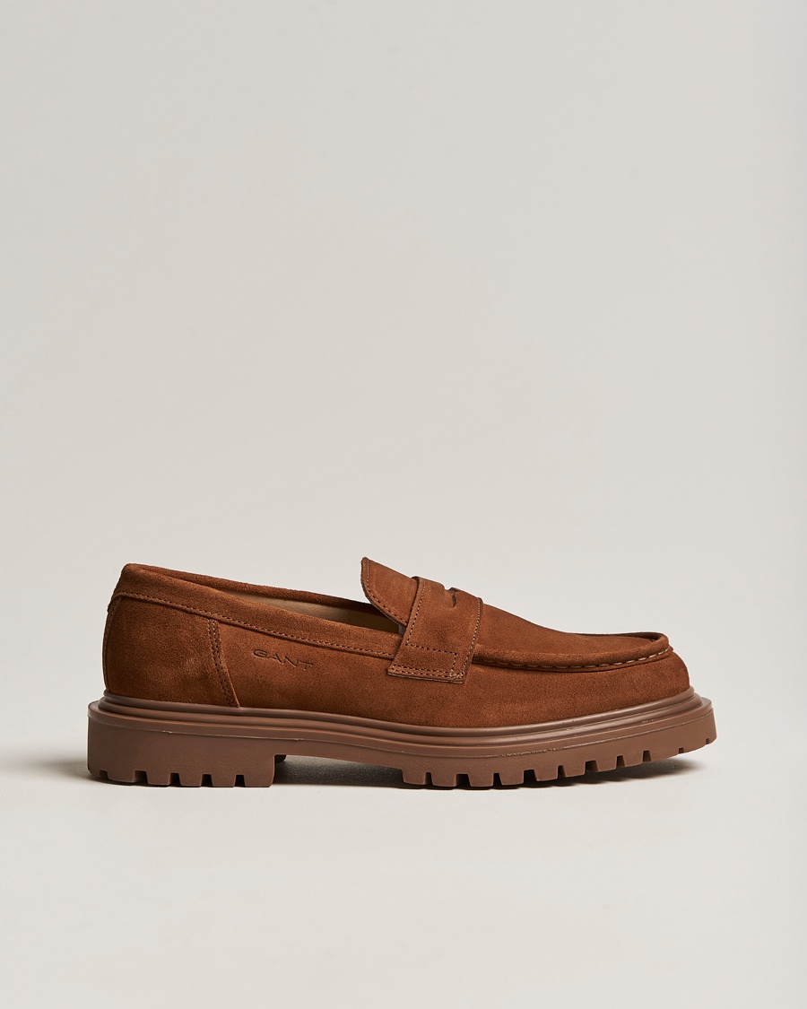 Herren | | GANT | Jackmote Suede Loafer Cognac