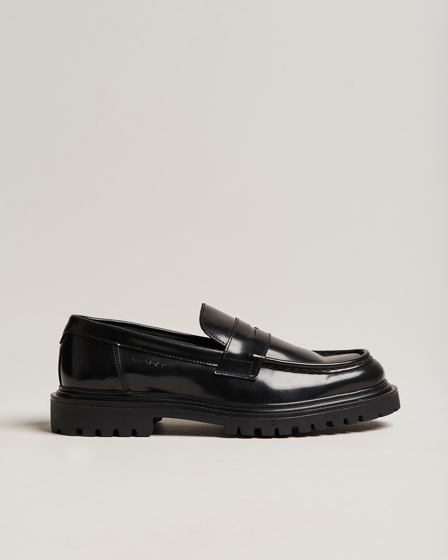 Herren | | GANT | Jackmote Leather Loafer Black