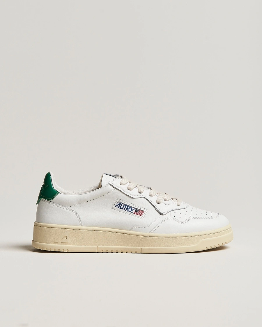 Autry Medalist Low Sneaker White/Green – Grün