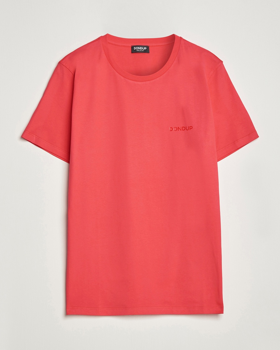 Herren | | Dondup | Crew Neck Tee Coral