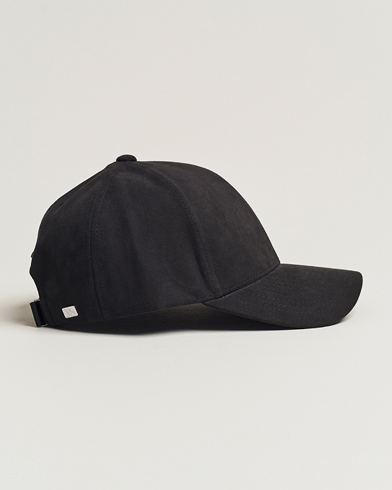 Herren |  | Varsity Headwear | Alcantara Baseball Cap  Notte Black