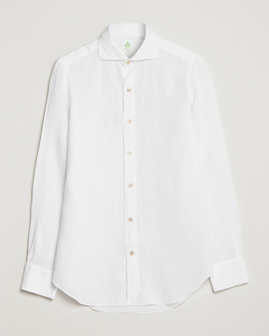 Herren | Finamore Napoli | Finamore Napoli | Tokyo Slim Linen Shirt White