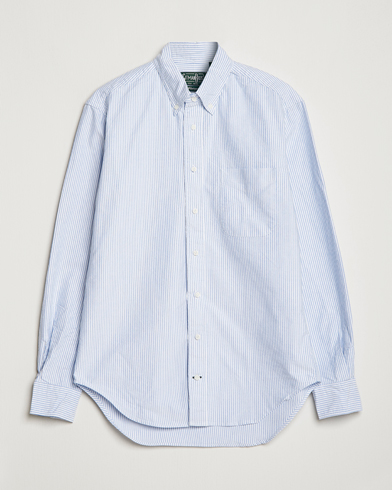 Herren | Kleidung | Gitman Vintage | Button Down Oxford Shirt Blue Stripe