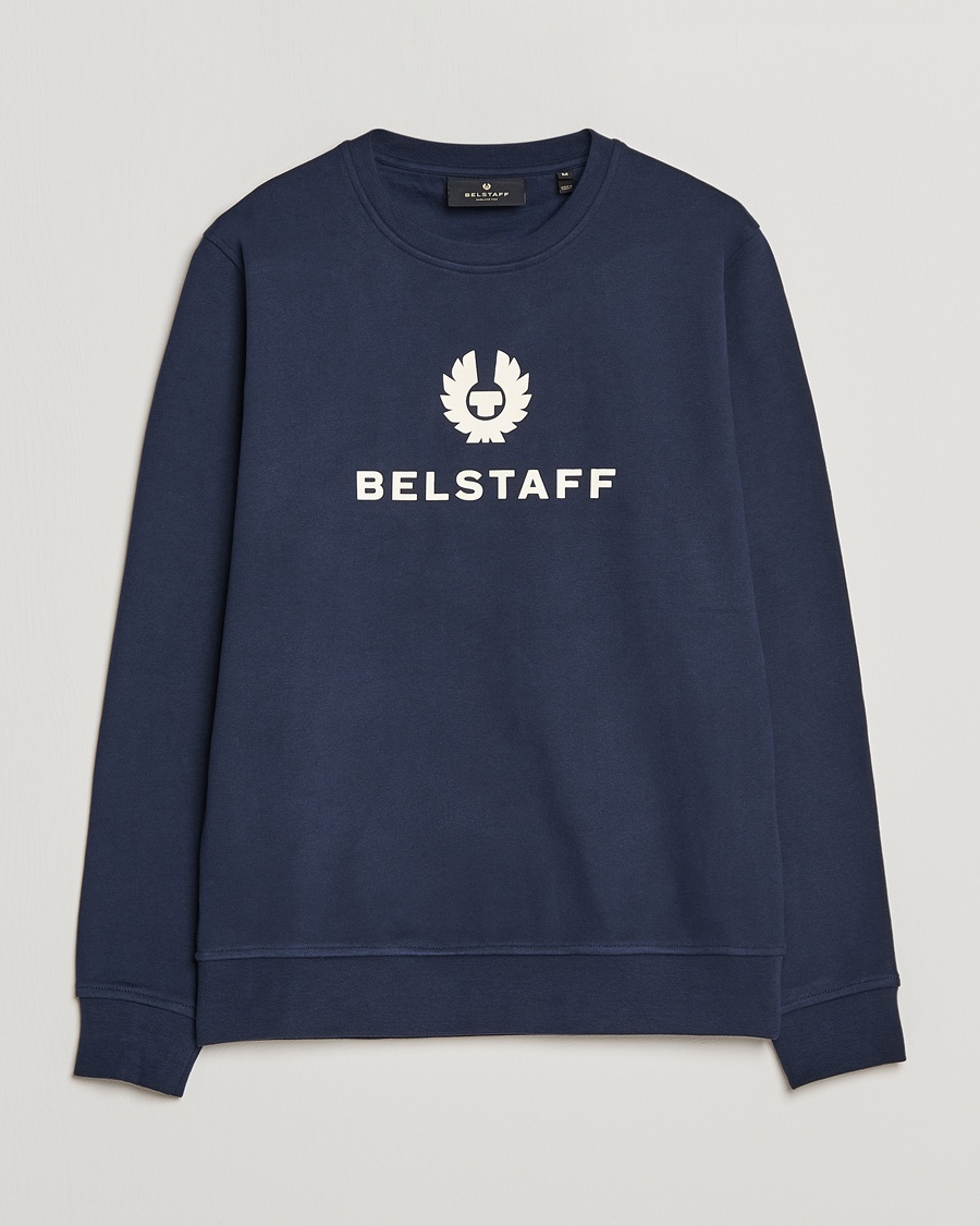 Herren | Belstaff | Belstaff | Signature Crewneck Dark Ink