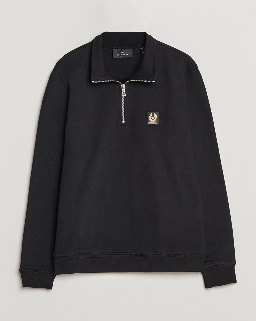 Herren | | Belstaff | Signature Half Zip Sweatshirt Black