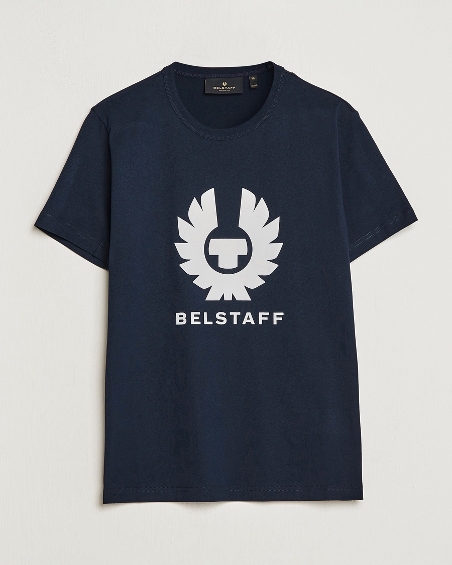 Belstaff Phoenix Logo T-Shirt Dark Ink - Blau - T-shirt - Grösse: S