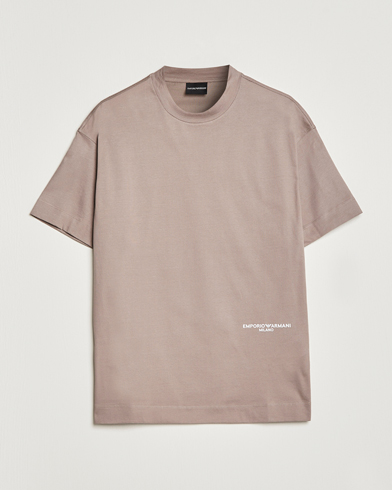 Herren |  | Emporio Armani | Cotton T-Shirt Beige