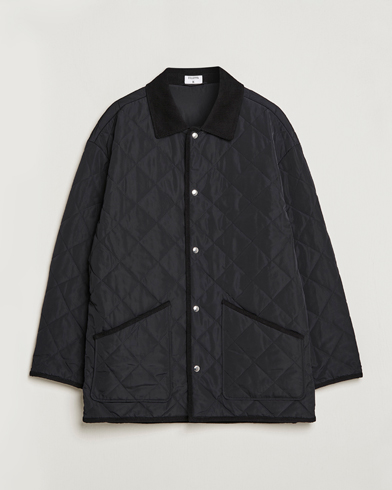 Herren | Steppjacken | Filippa K | Quilted Jacket Black