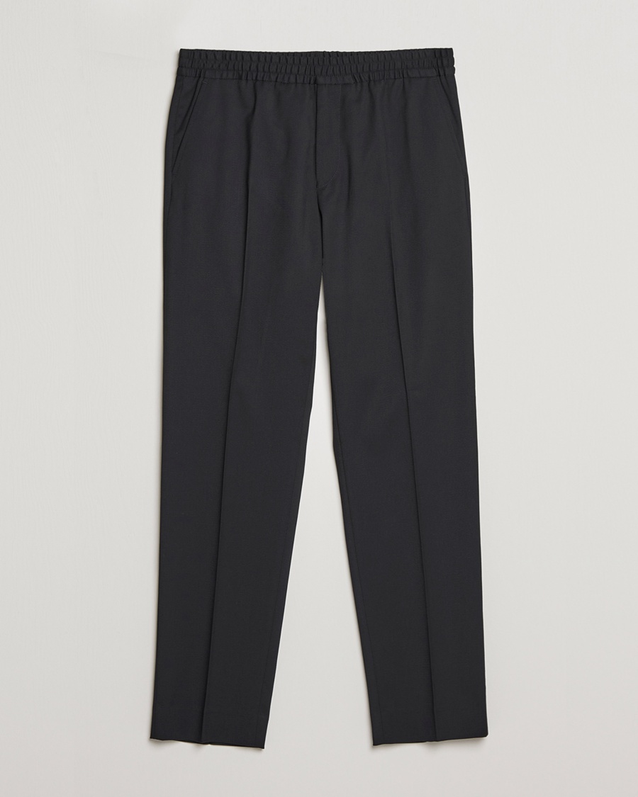 Herren | | Filippa K | Relaxed Wool Trousers Black