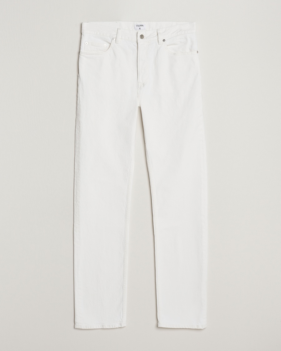 Herren | | Filippa K | Classic Straight Jeans Washed White