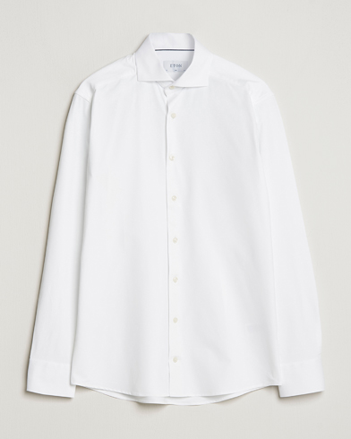 Herren | Eton | Eton | Four Way Stretch Shirt White