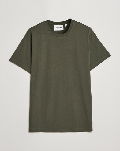 Herren | FRAME | FRAME | Logo T-Shirt Olive Green