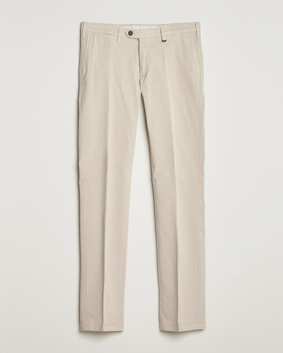 Herren | | Canali | Cotton Stretch Chinos Beige