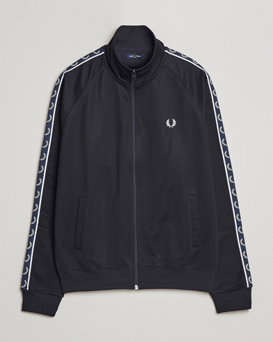 Herren | Fred Perry | Fred Perry | Taped Track Jacket Navy/White